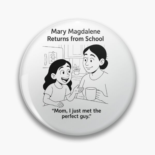 Item preview, Mary Magdalene First Day of School designed and sold by Sparkle, Not Darkle.