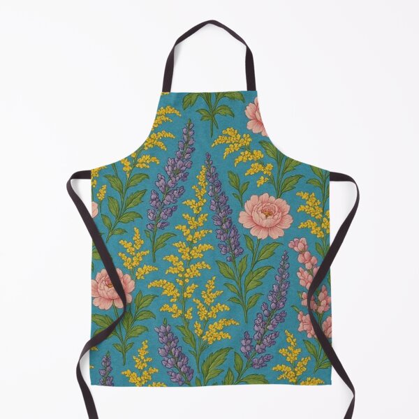 Item preview, Vintage Blue Floral 2 designed and sold by TheMajesticMoo.