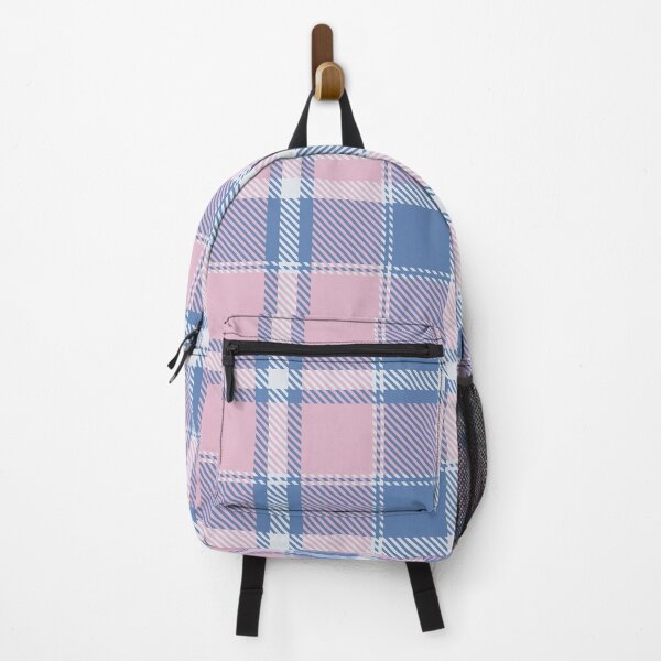 Artikelvorschau, Rosa und blaues Karomuster – Klassisches Tartan-Karo-Design entworfen und verkauft von Amalzaki.