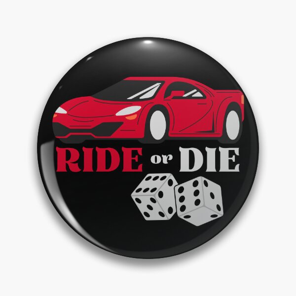 Item preview, Ride or Die Car and Dice Design  designed and sold by UNK-Fatigues.