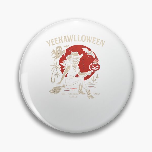Item preview, Yeehawlloween – Flaming Pumpkin Cowgirl Tee– Western Halloween Tee– County Cowgirl music Lover – Halloween Classic T-Shirt designed and sold by inkfluenceart.