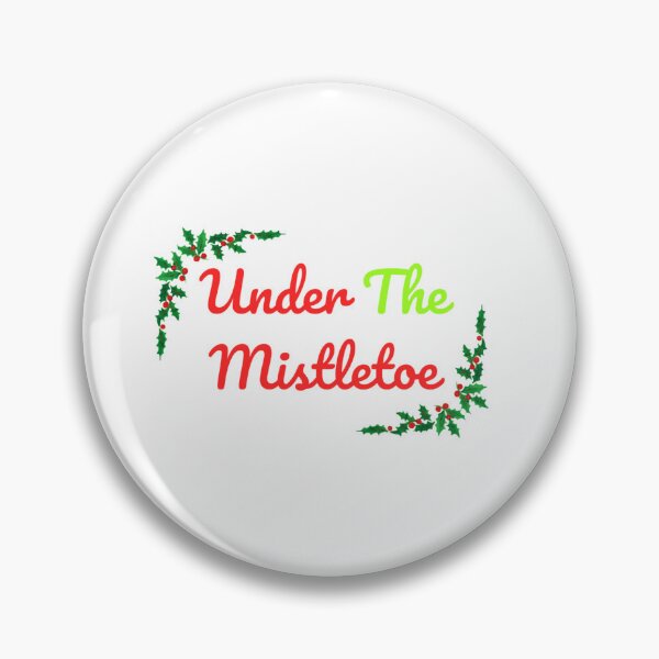 Item preview, Under The Mistletoe Cute Christmas Couple Design designed and sold by Quirky Creations.