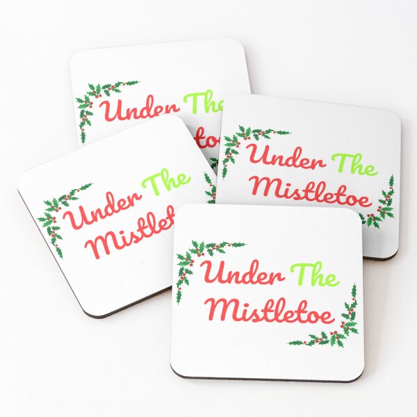 Item preview, Under The Mistletoe Cute Christmas Couple Design designed and sold by Quirky Creations.