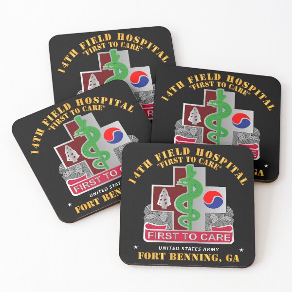 Item preview, Army - 14th Field Hospital  - Ft Benning, GA designed and sold by Military Insignia Products.