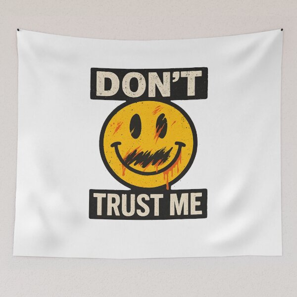 Item preview, Don't trust me designed and sold by e-monsterz.
