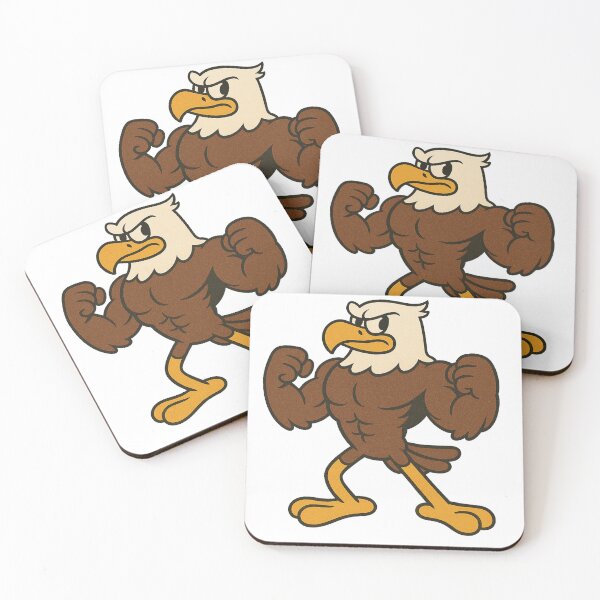 Item preview, Muscular Eagle Rubber Hose Cartoon designed and sold by SmplSyrup.