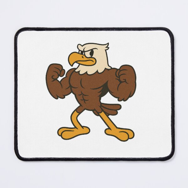 Item preview, Muscular Eagle Rubber Hose Cartoon designed and sold by SmplSyrup.