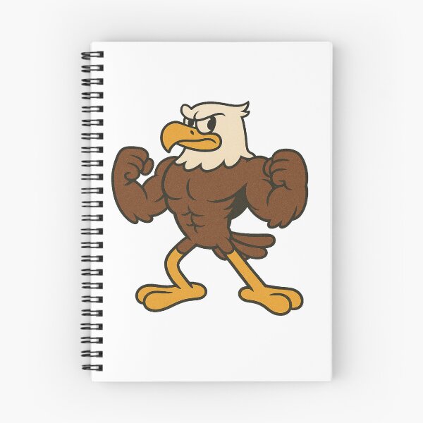 Item preview, Muscular Eagle Rubber Hose Cartoon designed and sold by SmplSyrup.