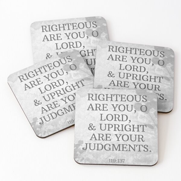 Item preview, Psalms 119:137 	 designed and sold by Undonemadenew.