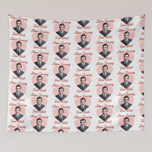 Item preview, Alan Turing Fan Club designed and sold by Splendid Scibbles.
