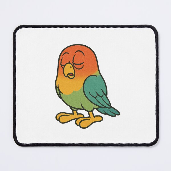 Item preview, Sleepy Lovebird Rubber Hose Cartoon designed and sold by SmplSyrup.