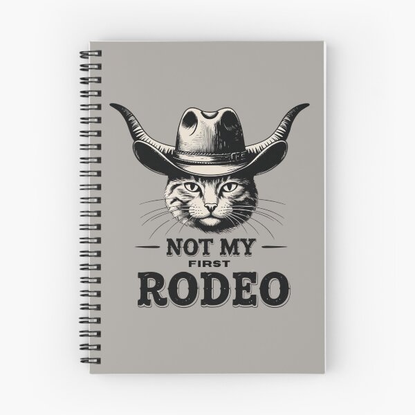 Item preview, Not My First Rodeo Cat designed and sold by BKDIGITALSHOP.