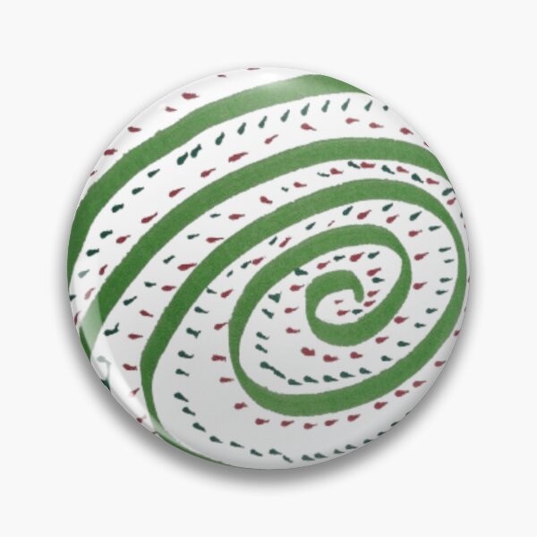 Item preview, Green Spiral Abstract Pattern designed and sold by BulletKitty82.