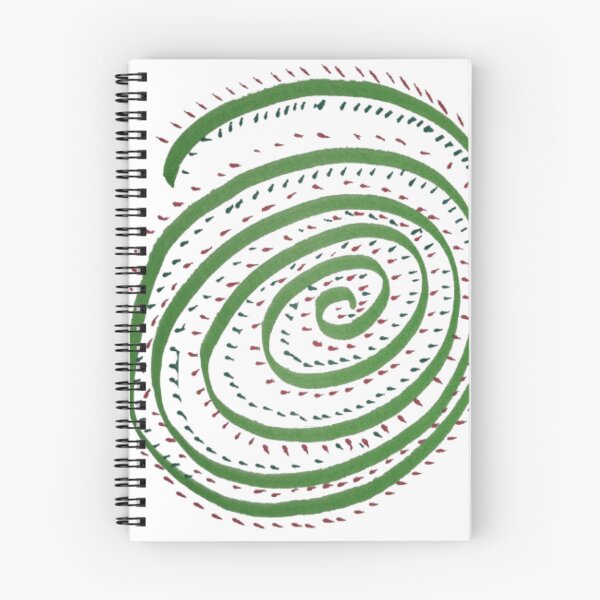 Item preview, Green Spiral Abstract Pattern designed and sold by BulletKitty82.