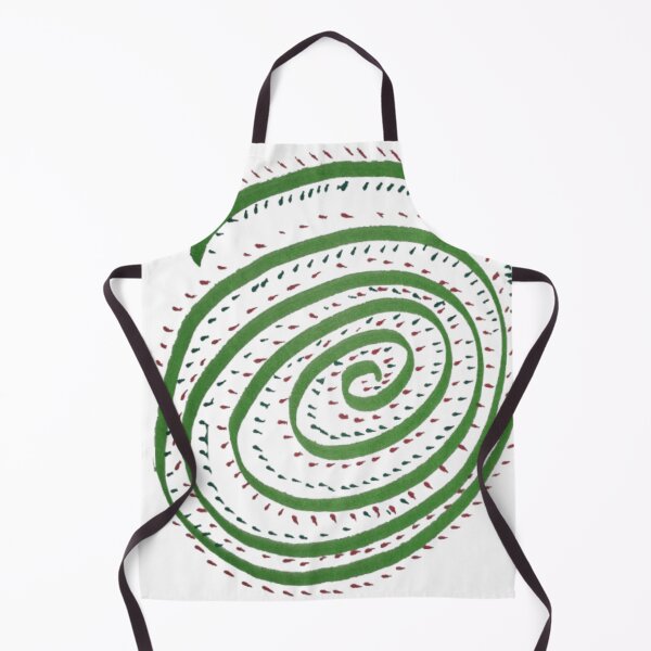 Item preview, Green Spiral Abstract Pattern designed and sold by BulletKitty82.
