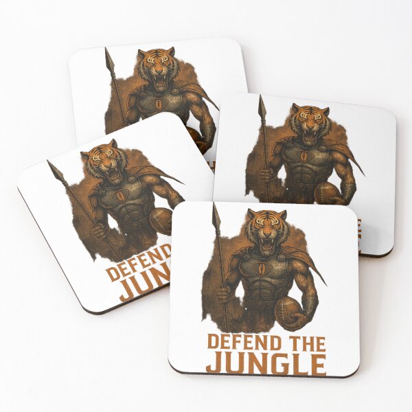 Item preview, Fierce Tiger Football Art – Who Dey Cincinnati Bengals designed and sold by NFL-LIVE .
