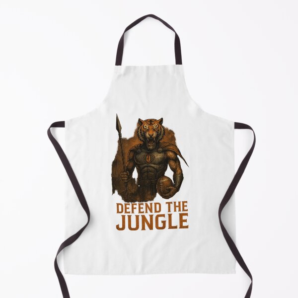 Item preview, Fierce Tiger Football Art – Who Dey Cincinnati Bengals designed and sold by NFL-LIVE .