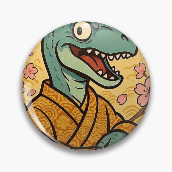 Item preview, Blossom Samurai Raptor designed and sold by WaGlobal.