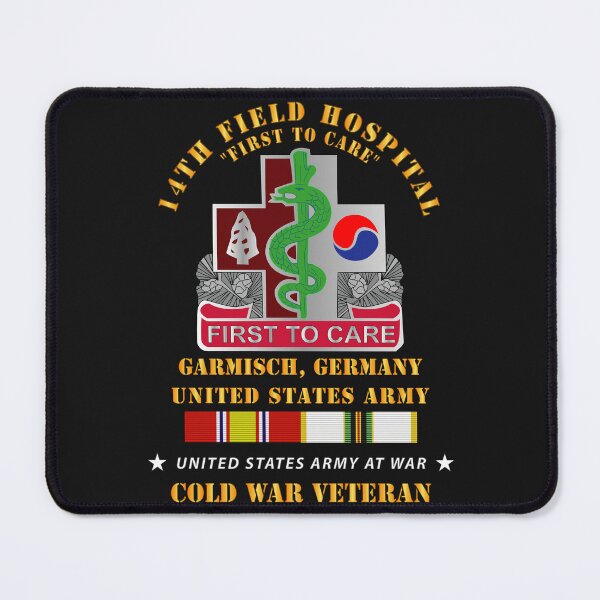 Item preview, Army - 14th Field Hospital - Gramish, Germany w COLD SVC designed and sold by Military Insignia Products.