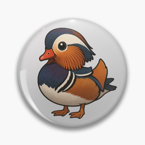 Item preview, Mandarin Duck Cartoon – Haru & Dori Collection designed and sold by mycreastyle.