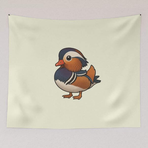 Item preview, Mandarin Duck Cartoon – Haru & Dori Collection designed and sold by mycreastyle.