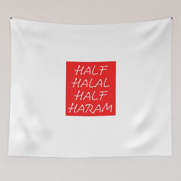 Item preview, HALF HALAL HALF HARAM designed and sold by MuftyCent.