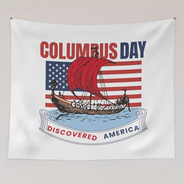 Item preview, Columbus Day Essential T-Shirt designed and sold by freshwear design.