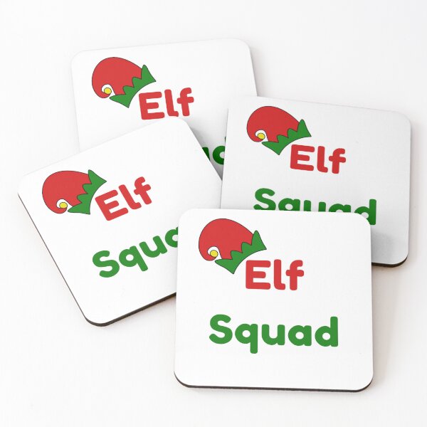 Item preview, Elf Squad Funny Christmas Holiday Design designed and sold by Quirky Creations.