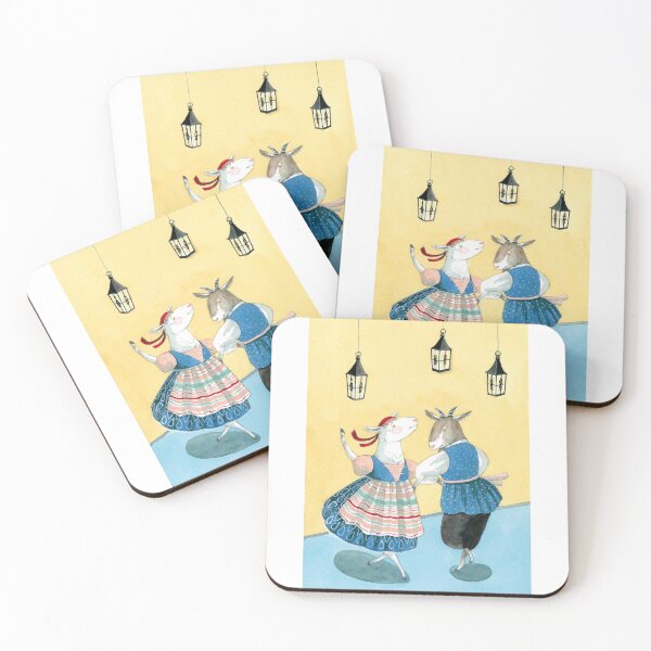 Item preview, Goat dance designed and sold by naeko Illustration.