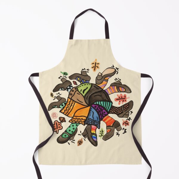 Item preview, Witches' Dancing Circle – Autumn Rituals in Watercolor designed and sold by DianaAlunaImage.