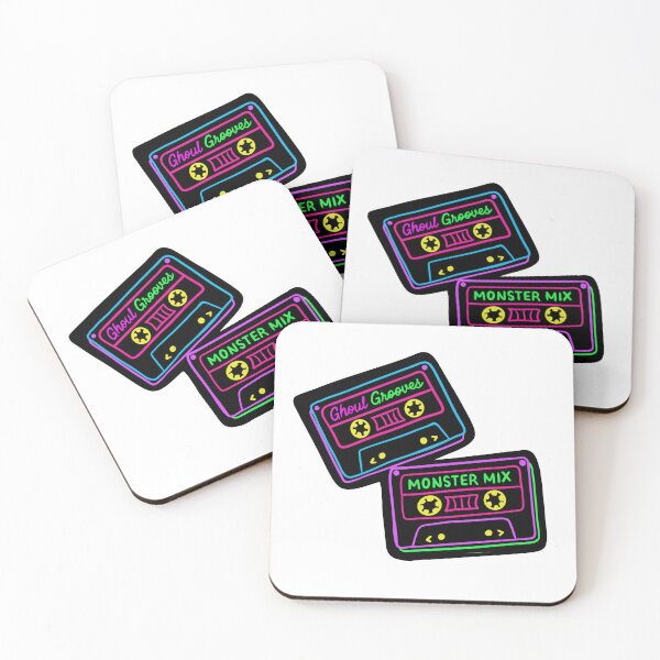 Item preview, 80s Neon Halloween Mixtapes  designed and sold by MoeJoedesign .