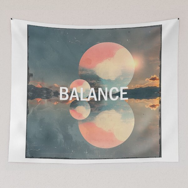 Item preview, Cosmic Balance Reflection Art designed and sold by Christian Weiss.