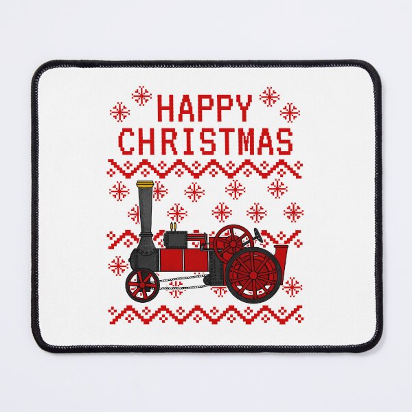Item preview, Traction Engine Christmas Steam Tractor Enthusiast designed and sold by doodlerob.