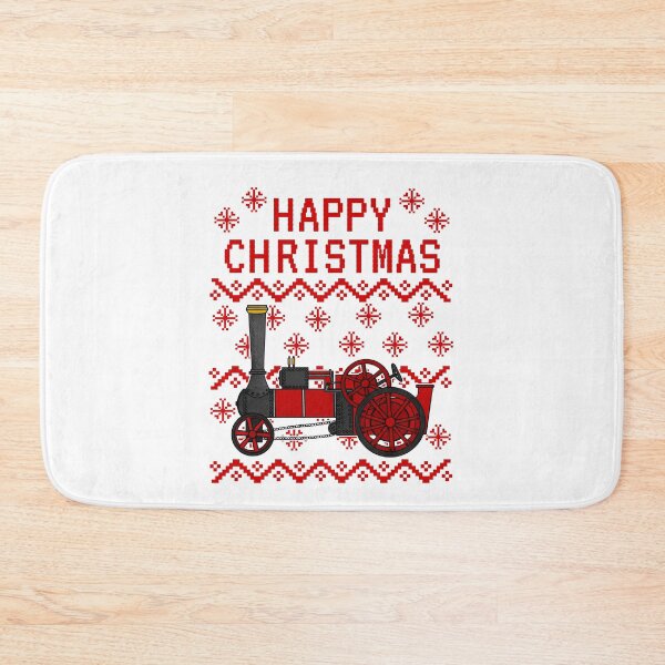 Item preview, Traction Engine Christmas Steam Tractor Enthusiast designed and sold by doodlerob.