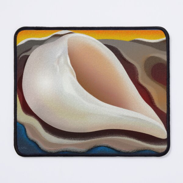 Item preview, Shell II – Modern Surreal Seashell Painting | Contemporary Coastal Wall Art Print designed and sold by Martin Geller.