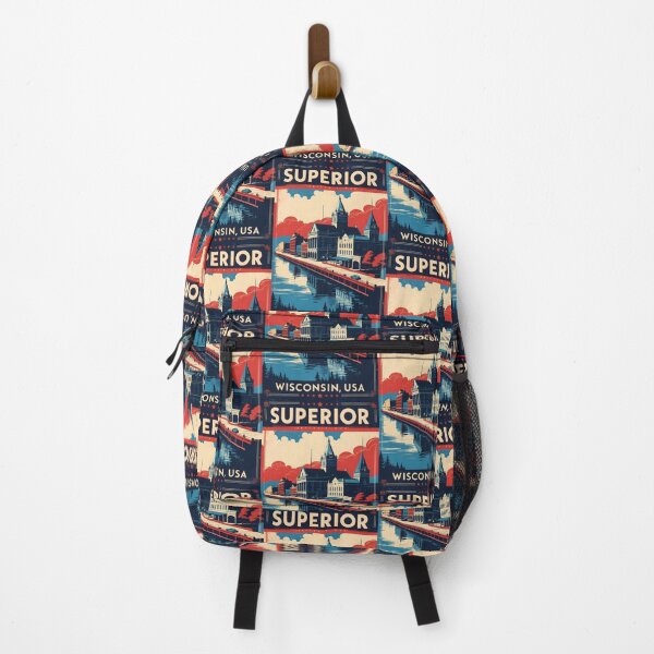 Item preview, Superior Wisconsin 1950s USA Vintage Travel Tourism designed and sold by TravelersGems.