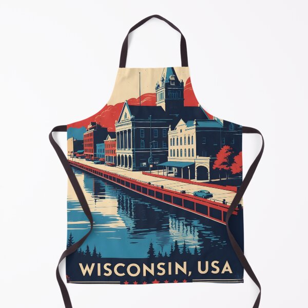 Item preview, Superior Wisconsin 1950s USA Vintage Travel Tourism designed and sold by TravelersGems.