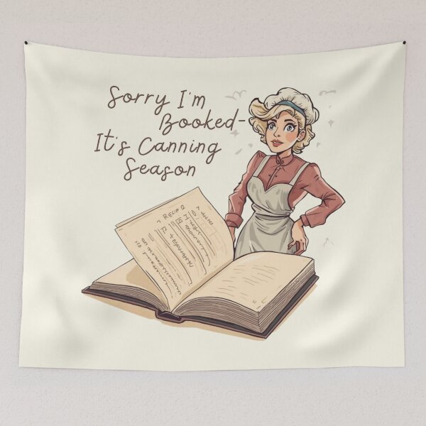 Item preview, Sorry I’m Booked Retro Canning Design - Grab Your Balls It’s Canning Season designed and sold by jelonkaa.