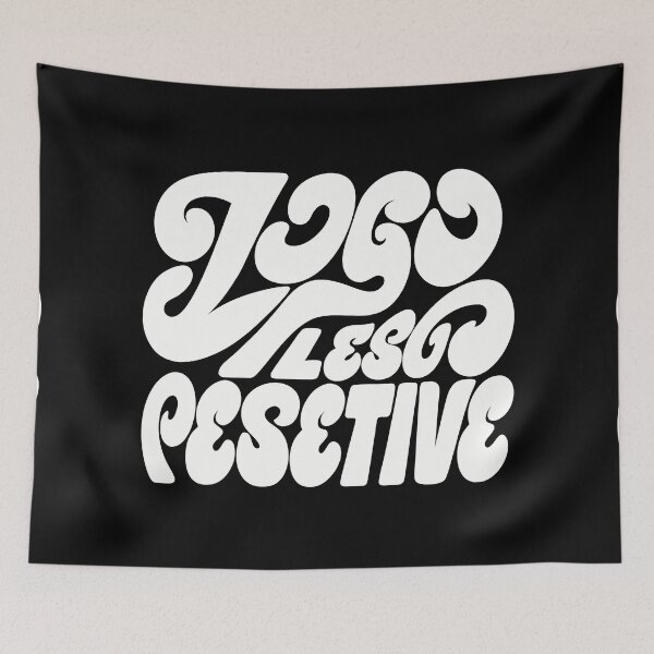 Item preview, Black White Typography Creative Motifs Vibrant Designs Colors designed and sold by ART ATTACK ZONE.
