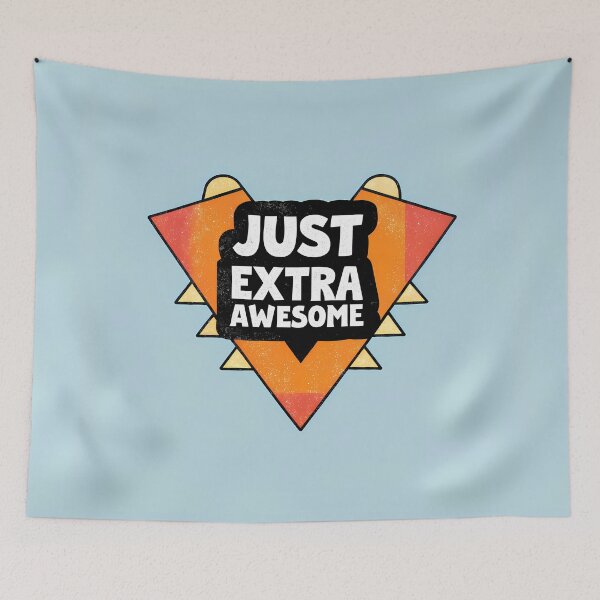 Item preview, Just Extra Awesome Creative Motifs Vibrant Designs Colors designed and sold by ART ATTACK ZONE.