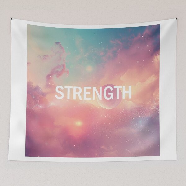 Item preview, Strength Within Pastel Cloud Glow designed and sold by Christian Weiss.