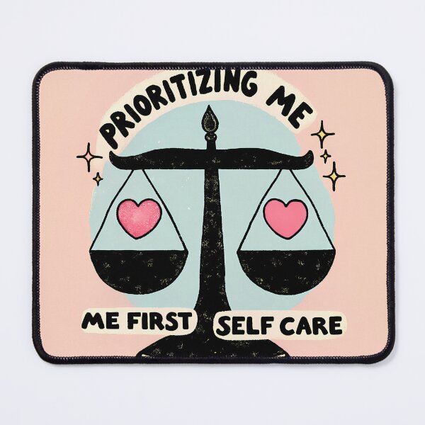 Item preview, Prioritizing Me Me First Self Care Love designed and sold by ART ATTACK ZONE.