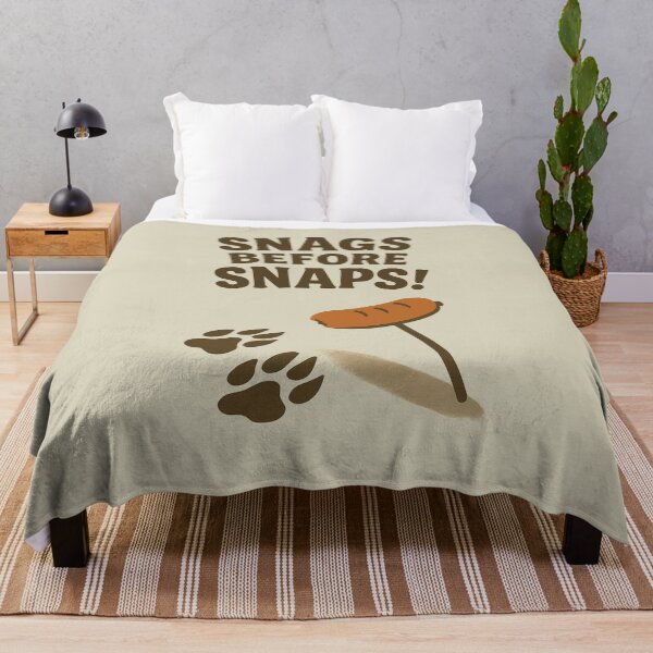 Item preview, Snags Before Snaps – Funny Aussie BBQ T-Shirt with Croc Twist designed and sold by AdelStore.