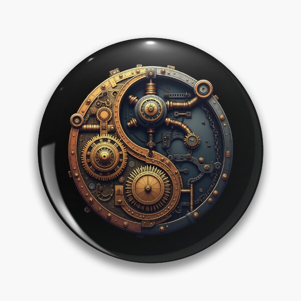 Item preview, Steampunk Yin & Yang - Mechanical Balance designed and sold by Hans-Design.