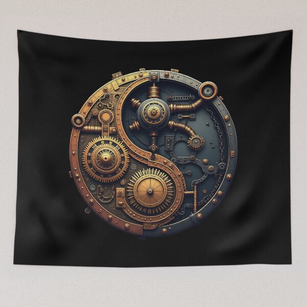 Item preview, Steampunk Yin & Yang - Mechanical Balance designed and sold by Hans-Design.