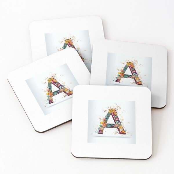 Item preview, Artful “A” – Elegant Monogram Design designed and sold by Aisha Creates.