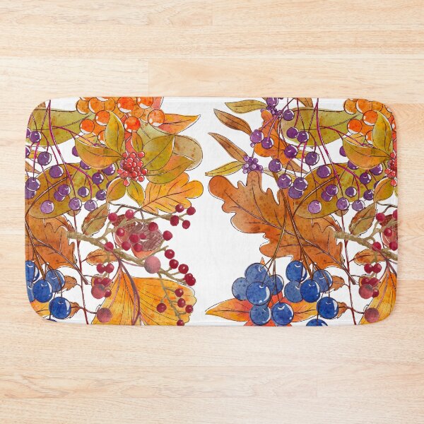 Item preview, colorful autumn,  autumn full of berries designed and sold by DZIERANA.