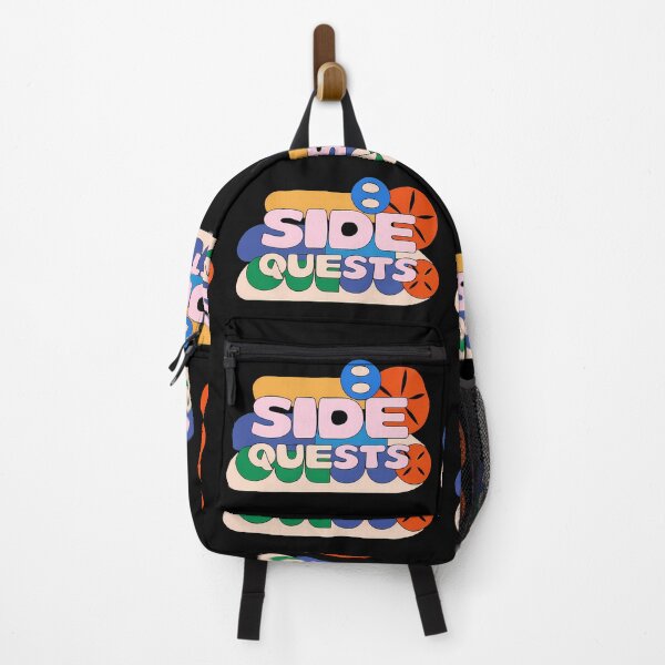 Item preview, Side Quests Typography Creative Motifs Vibrant Designs Colors designed and sold by ART ATTACK ZONE.