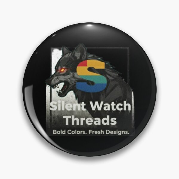 Item preview, Silent Watch Threads Wolf Logo designed and sold by Silent Watch Threads..
