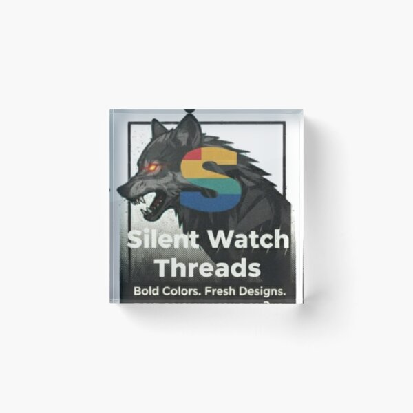 Item preview, Silent Watch Threads Wolf Logo designed and sold by Silent Watch Threads..
